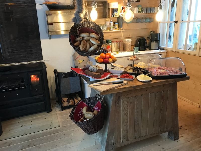 Frühstücksbuffet im Alten Zollhaus. Nur auf Vorbestellung