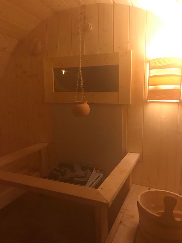 Wenn´s in der Sauna so richtig schön ist